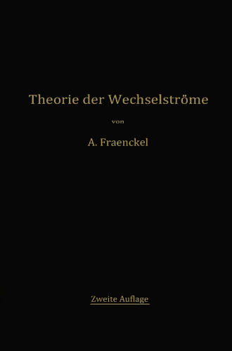 Theorie der Wechselströme