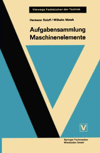 Aufgabensammlung Maschinenelemente