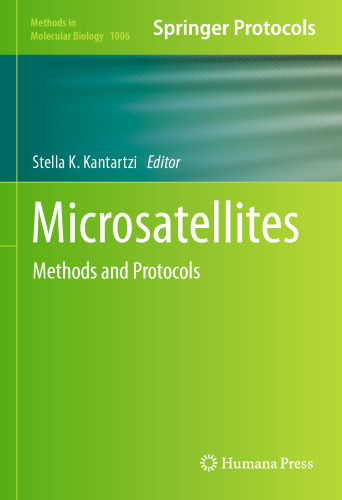 Microsatellites: Methods and Protocols