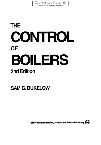 Control of Boilers