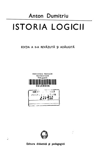 Istoria logicii