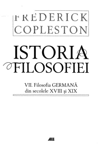 Filosofia germana din secolele XVIII si XIX