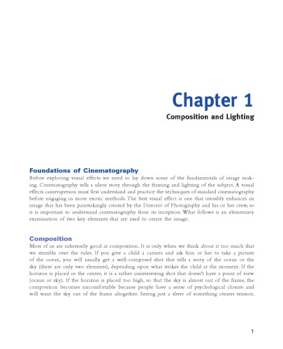 Filming the Fantastic. A Guide to Visual Effects Cinematography