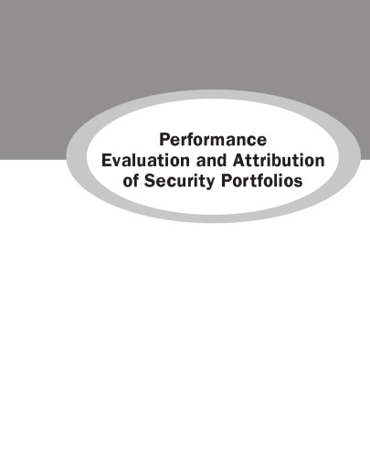 Performance Evaluation and Attribution of Security Portfolios