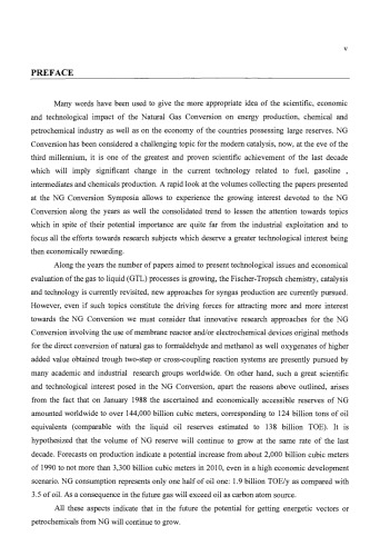 Natural Gas Conversion V, Proceedings ofthe 5th International Natural Gas Conversion Symposium,