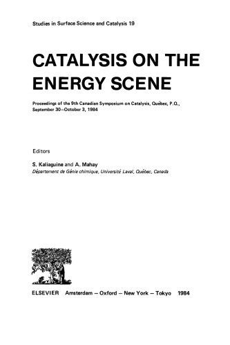 Catalysis on the Energy Scene