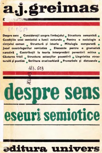 Despre sens