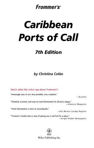 Frommer's Caribbean Ports of Call