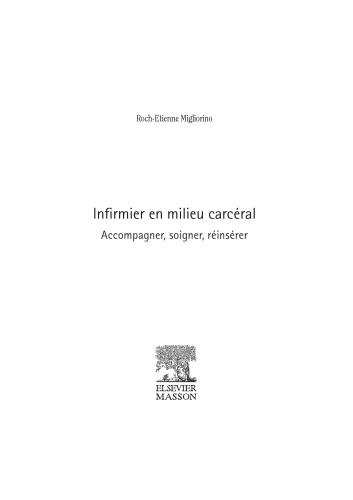 Infirmier en milieu carcéral