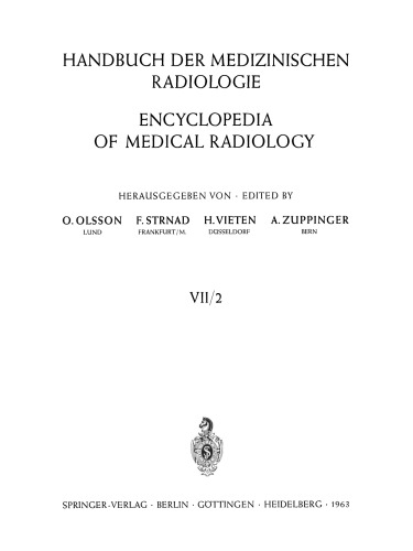 Röntgendiagnostik des Schädels II / Roentgen Diagnosis of the Skull II