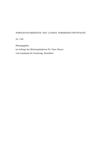 Entwicklung und Eichung eines Verfahrens zur Feststellung verbaler Intelligenz bei 16/17jährigen — insbesondere zur Bewerberauslese für den gehobenen Verwaltungsdienst