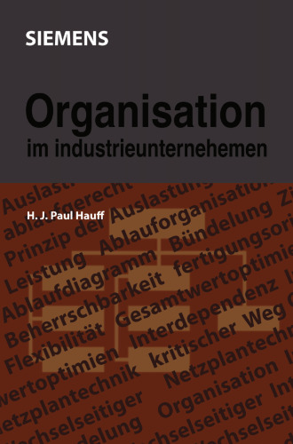 Organisation im Industrieunternehmen