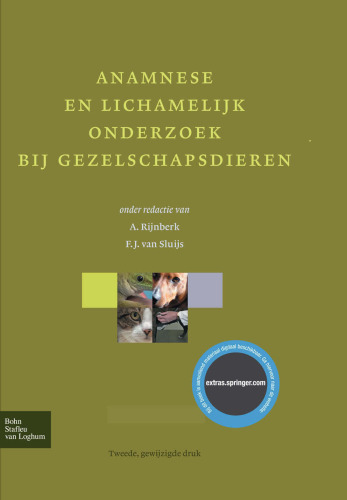 Anamnese en lichamelijk onderzoek bij gezelschapsdieren