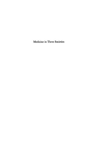 Medicine in Three Societies: A comparison of medical care in the USSR, USA and UK