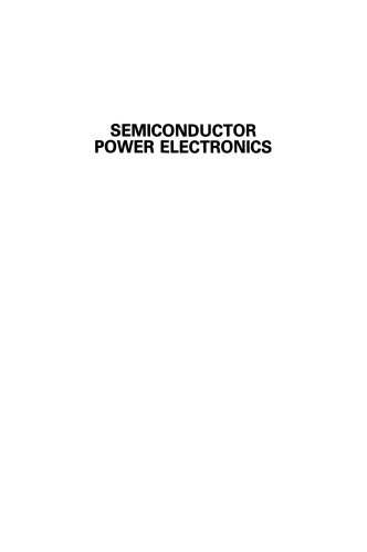 Semiconductor Power Electronics