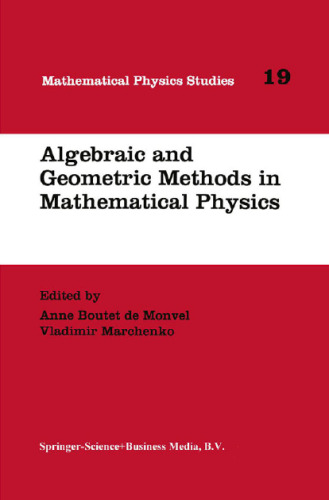 Algebraic and Geometric Methods in Mathematical Physics: Proceedings of the Kaciveli Summer School, Crimea, Ukraine, 1993