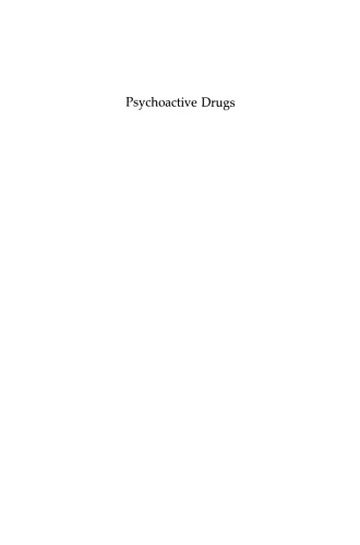 Psychoactive Drugs: Tolerance and Sensitization