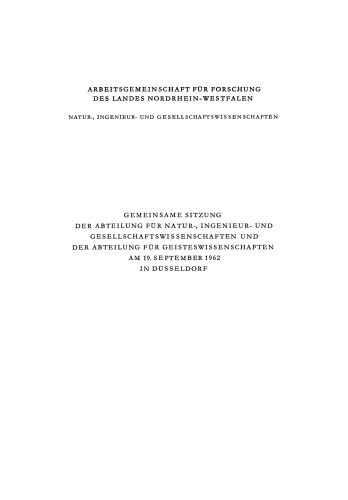 Der Standort der Industrieforschung in Forschung und Technik / Die Produktivität der naturwissenschaftlichen und technischen Forschung und Entwicklung