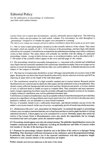 The Exploitation of Evolving Resources: Proceedings of an International Conference, held at Jülich, Germany, September 3–5, 1991