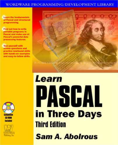 Learn Pascal in three days