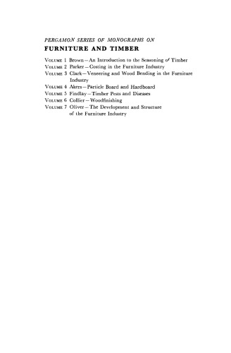 Timber. Its Mechanical Properties and Factors Affecting Its Structural Use