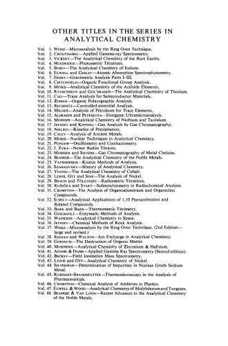 Isotope Dilution Analysis