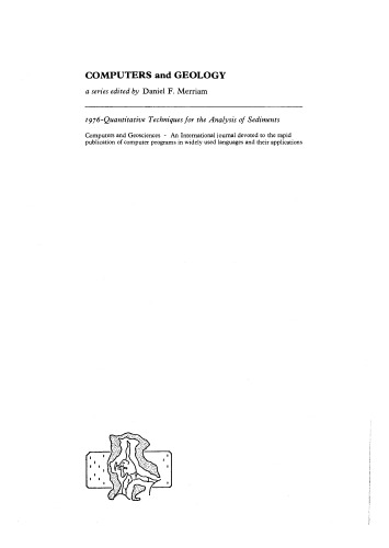 Quantitative Techniques for the Analysis of Sediments. An International Symposium