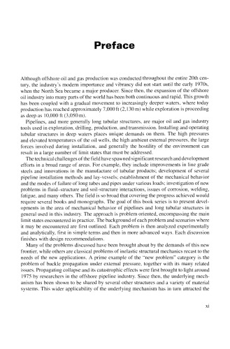 دانلود کتاب Mechanics of Offshore Pipelines. Vol. I Buckling and Collapse