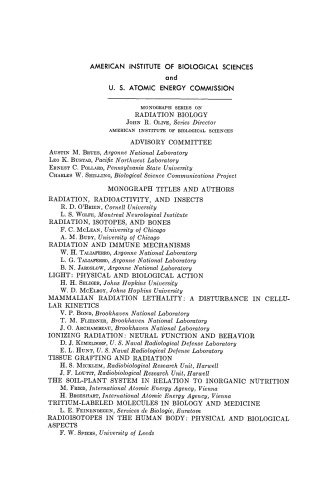 Radioisotopes in the Human Body. Physical and Biological Aspects