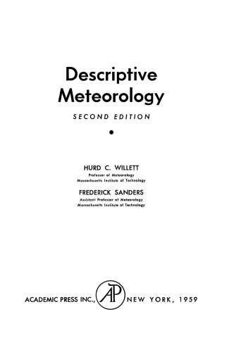 Descriptive Meteorology