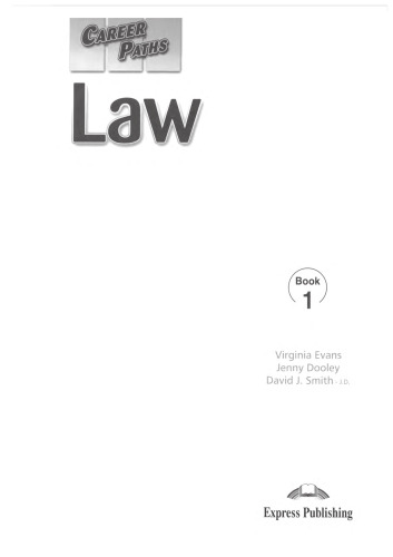 Career Paths - Law: Student's Book