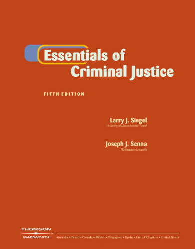 Essentials of Criminal Justice