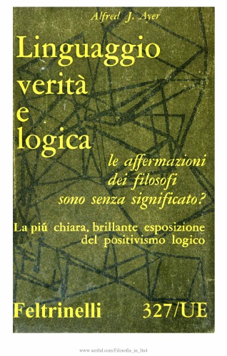 Linguaggio, verità e logica