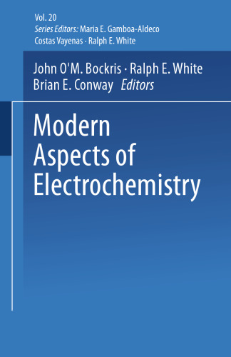 Modern Aspects of Electrochemistry No. 20