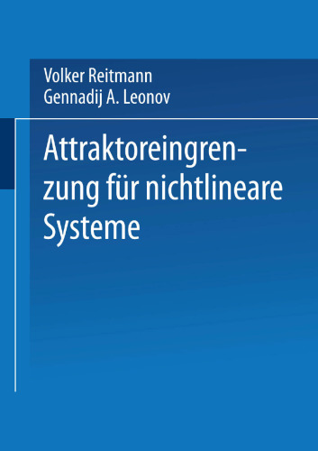 Attraktoreingrenzung für nichtlineare Systeme