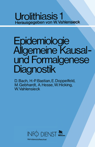 Epidemiologie Allgemeine Kausal- und Formalgenese Diagnostik