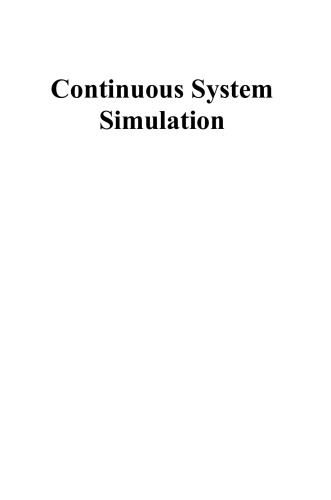 Continuous System Simulation