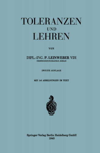 Toleranzen und Lehren