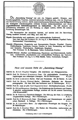 Grundzüge der Kolloidphysik: vom Standpunkte des Gleichgewichts