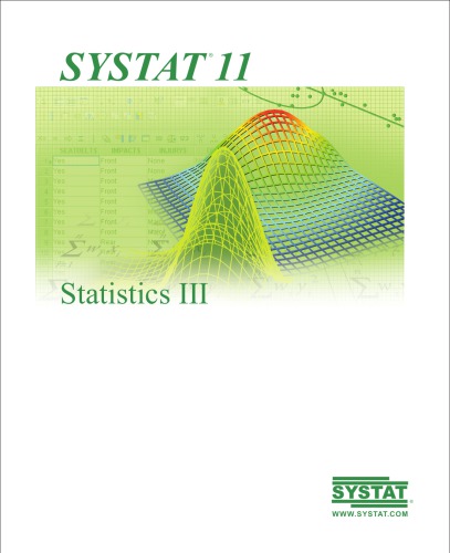 Systat 11 - Statistics