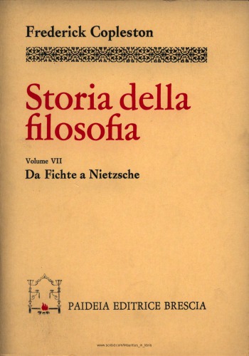 Storia della filosofia