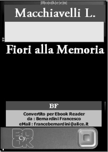 Fiori alla Memoria