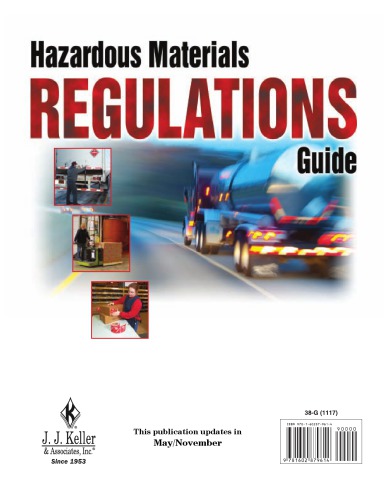 Hazardous materials regulations guide