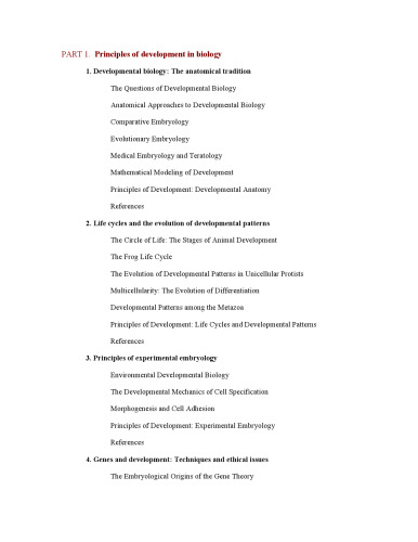 Developmental Biology Protocols: Volume I