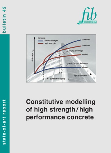 FIB 42: Constitutive modelling of high strength/high performance concrete