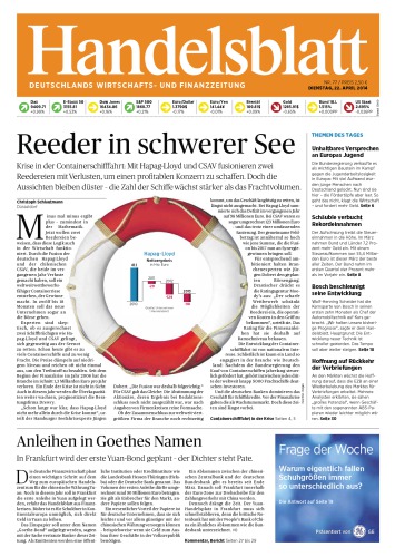 Handelsblatt 22 04 2014