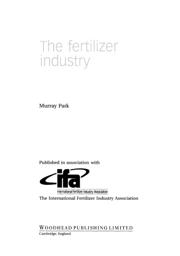 The Fertilizer Industry