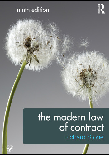 The modern law of contract