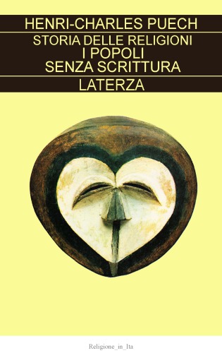 Storia delle religioni. I popoli senza scrittura