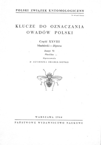 Część XXVIII - Diptera (zaplanowano 78 zeszytów) 72